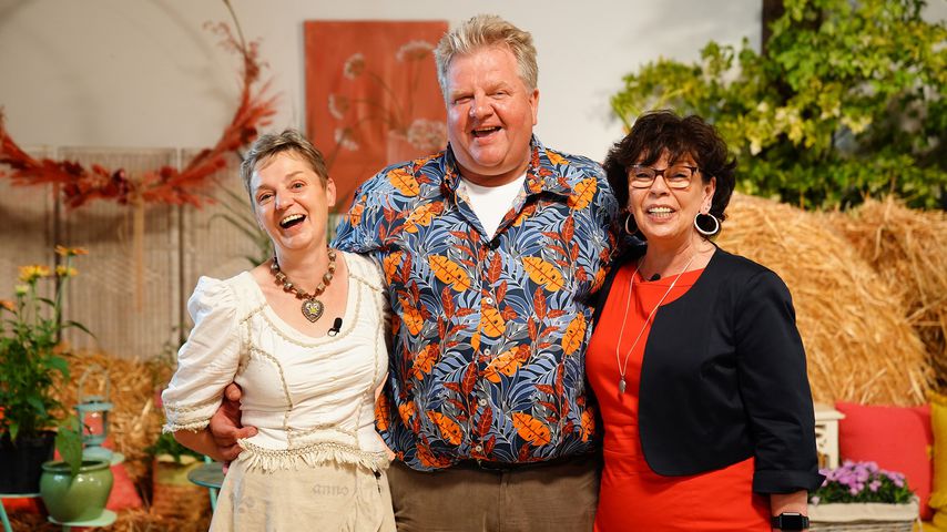Torsten, Karin und Claudia bei "Bauer sucht Frau" 2021