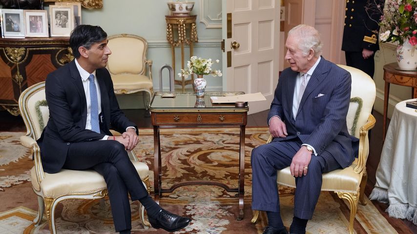Rishi Sunak und König Charles im Februar 2024