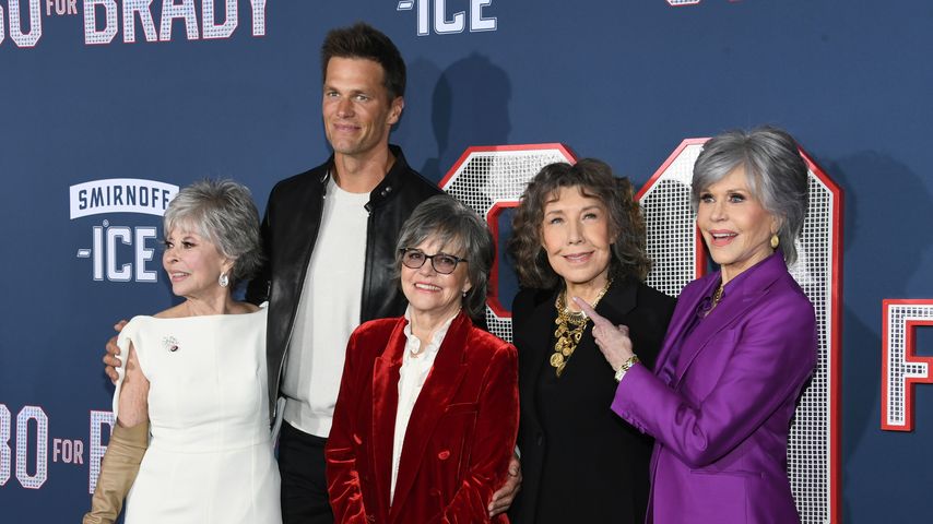 Rita Moreno, Tom Brady, Sally Field, Lily Tomlin und Jane Fonda bei der Premiere