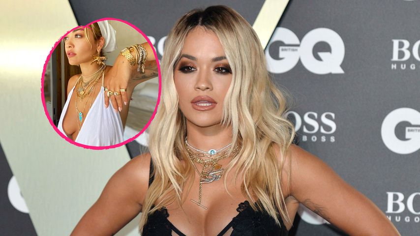 Hot! Rita Ora gewährt mit XXL-Ausschnitt tiefe Einblicke