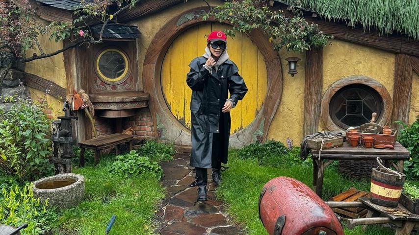 Rita Ora am Set von "Der Hobbit", April 2024