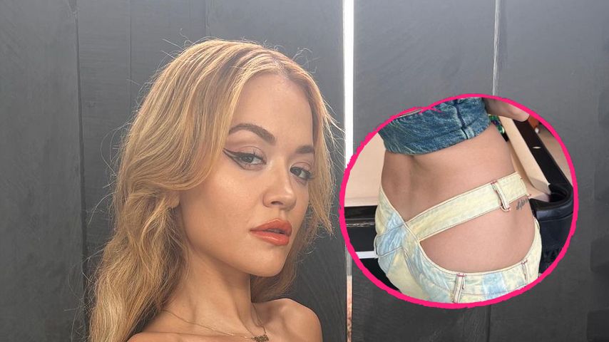 Cut-Out-Jeans: Rita Ora liefert ihren Fans einen Po-Blitzer!