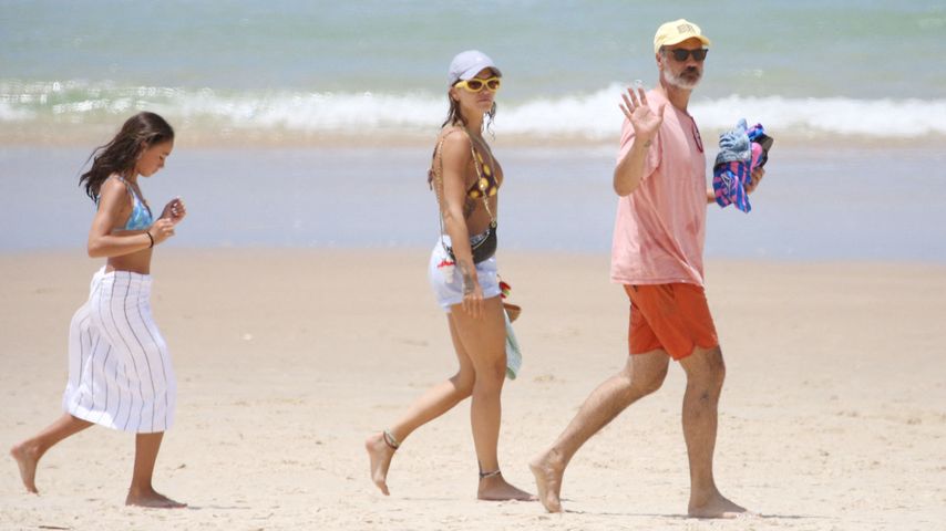 Rita Ora, Taika Waititi und Taikas Tochter, Januar 2025