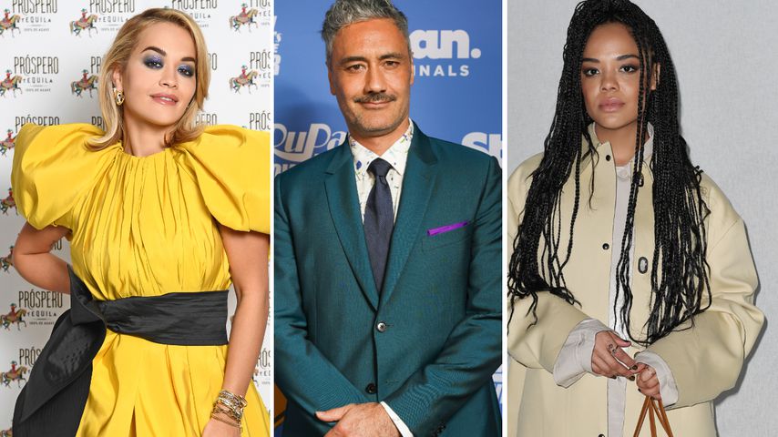 Schräger Dreier: Taika Waititi knutscht mit Rita Ora & Tessa