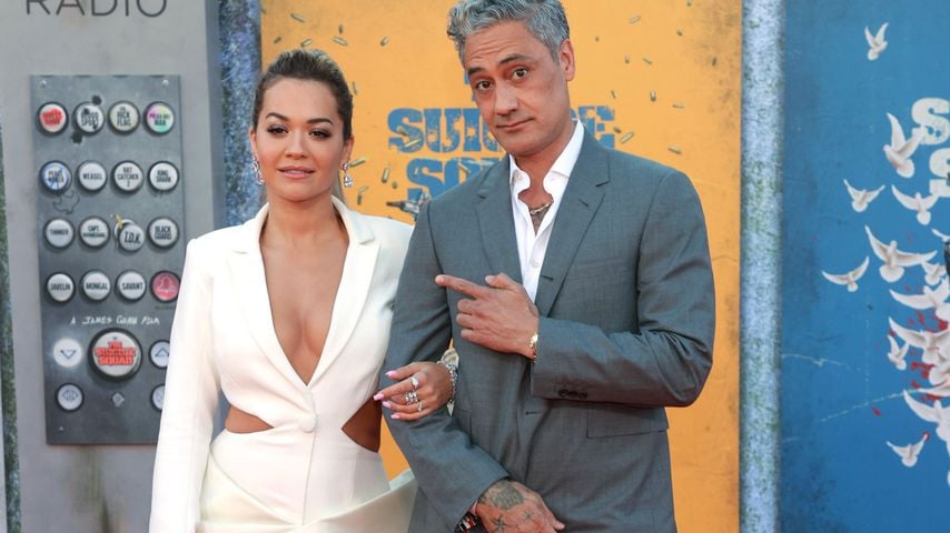 Rita Ora und Taika Waititi im August 2021 in Los Angeles