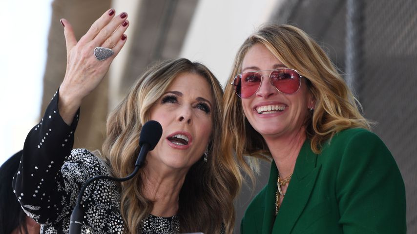 Rita Wilson und Julia Roberts im März 2019