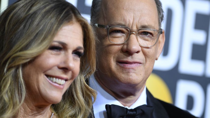 Rita Wilson und Tom Hanks bei den Golden Globes 2020