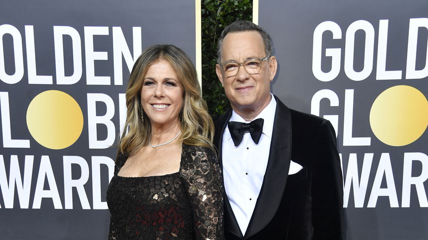 Rita Wilson und Tom Hanks bei den Golden Globes 2020