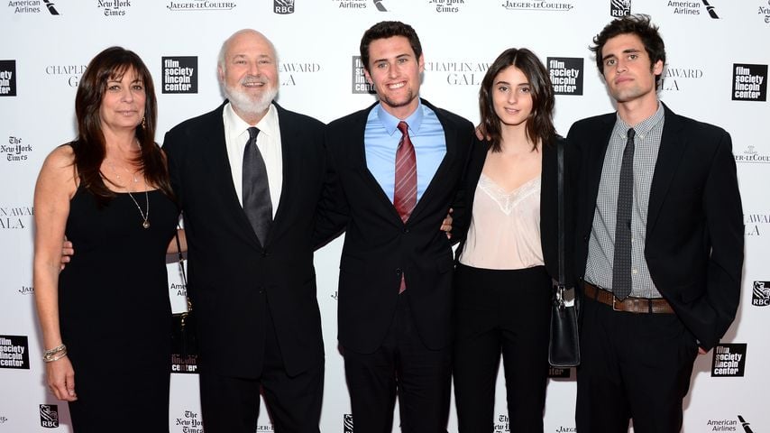 Rob Reiner mit seiner Familie bei der 41. Chaplin Award Gala im Lincoln Center in New York City