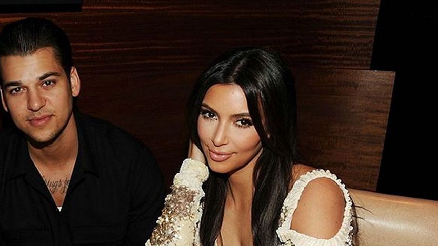 Rob und Kim Kardashian