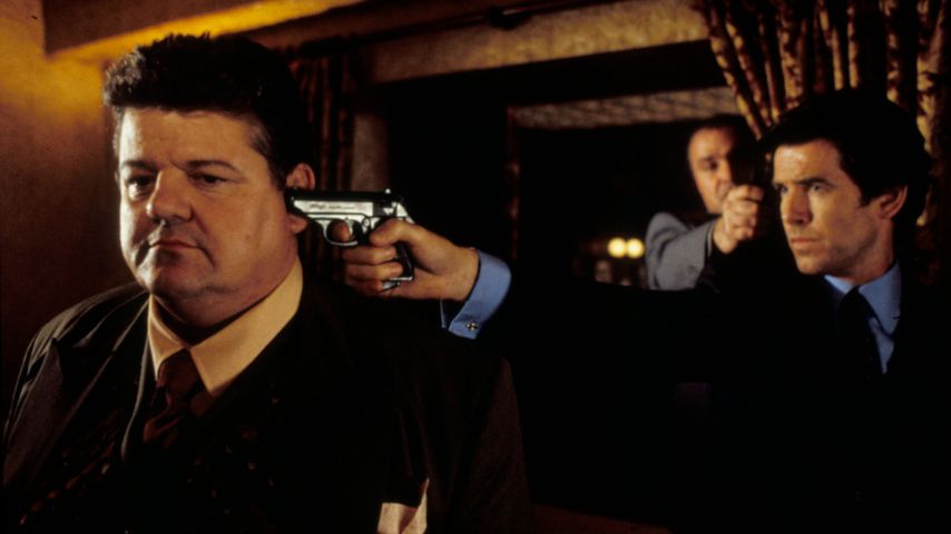 Robbie Coltrane und Pierce Brosnan in "James Bond 007: GoldenEye"