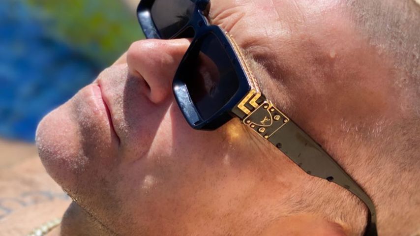 Robbie Williams in Kalifornien im Juni 2020