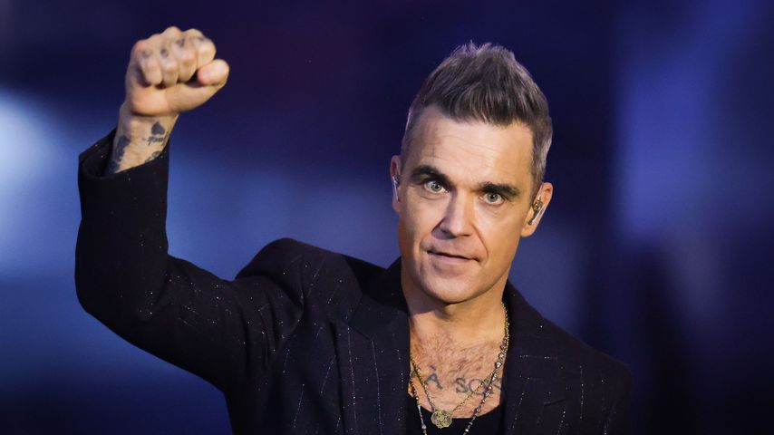 Robbie Williams bei "Wetten, dass..?" im November 2022