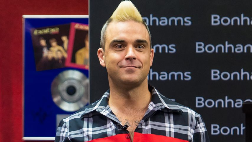 Robbie Williams bei einem Event in London im Juli 2015