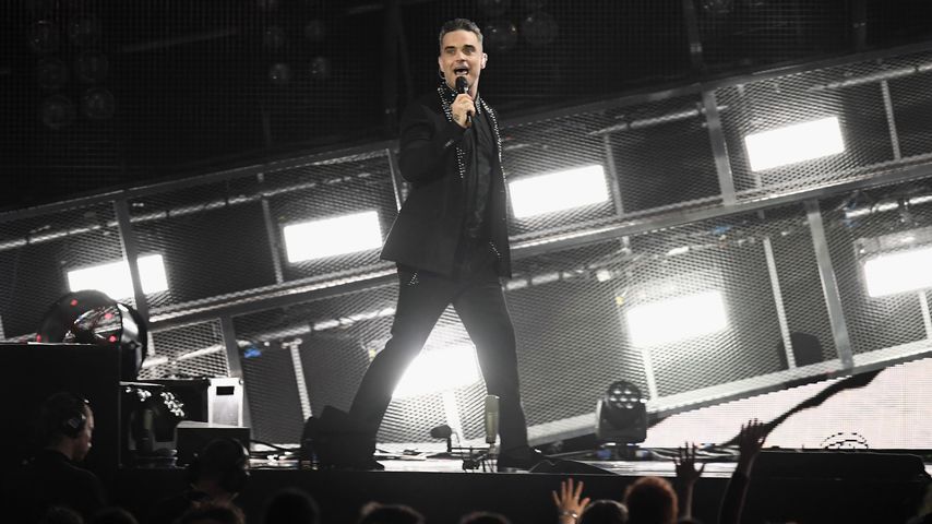 "Bist du die Queen?" Robbie Williams' Kind sorgt für Lacher