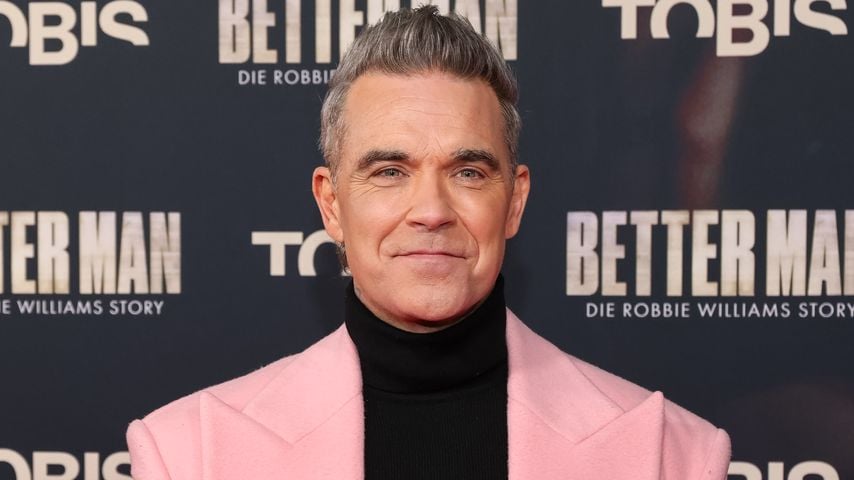 Robbie Williams bei der Premiere von "Better Man – Die Robbie Williams Story" in Köln, Dezember 2024