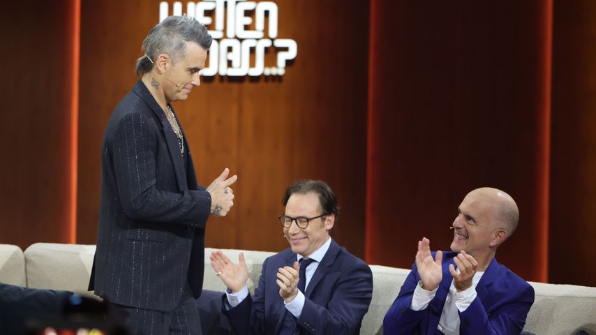 Robbie Williams, Michael Herbig und Christoph Maria Herbst zu Gast bei "Wetten, dass...?"
