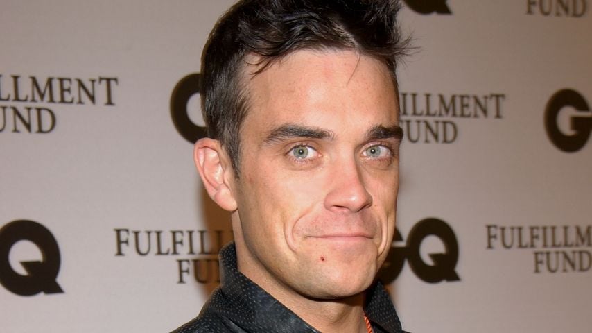 Robbie Williams im Februar 2002