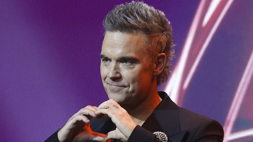 So emotional zeigt sich Robbie Williams bei Berlin-Konzert
