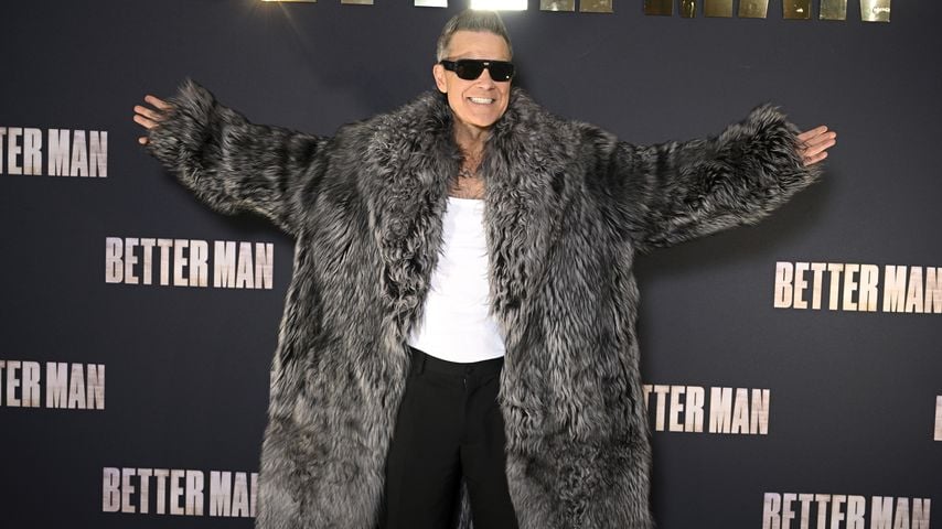 Robbie Williams bei der Paris-Premiere von "Better Man", Dezember 2024