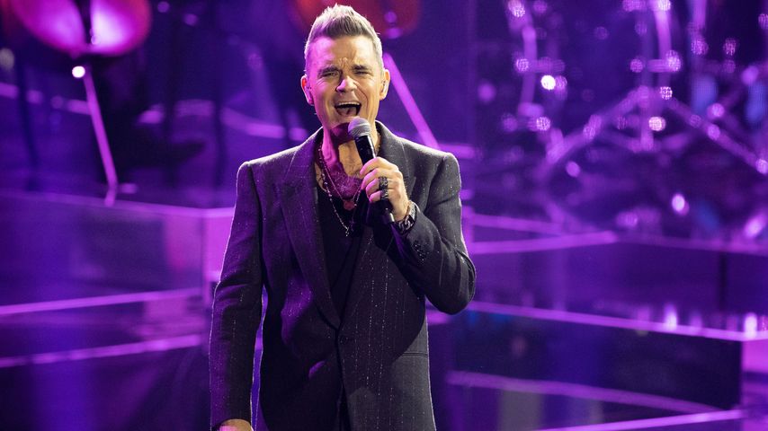 Robbie Williams bei "Wetten, dass...?" im November 2022
