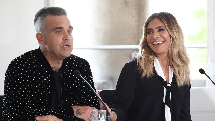 Robbie Williams und Ayda Field 2018 in London