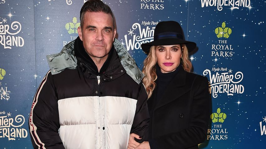 Robbie Williams und Ayda Field 2018