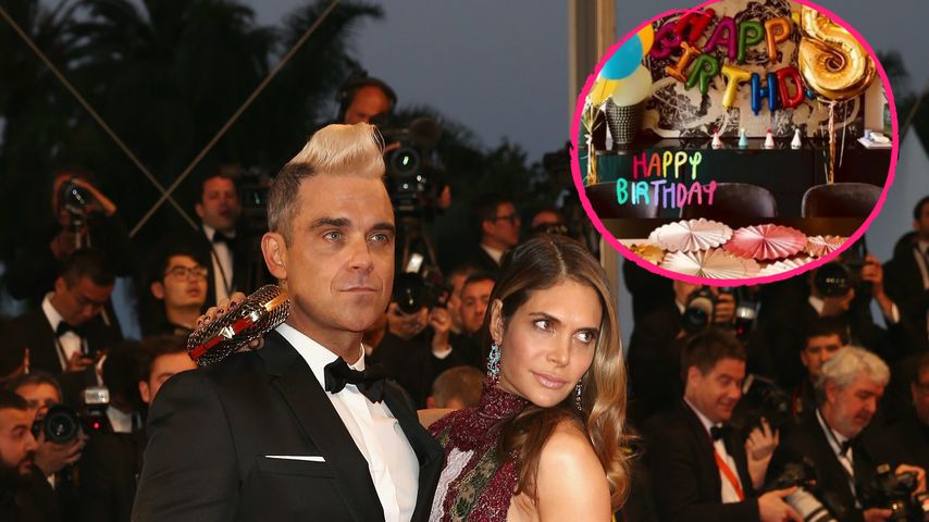 Süß! So feiert Robbie Williams den Geburtstag seiner Tochter
