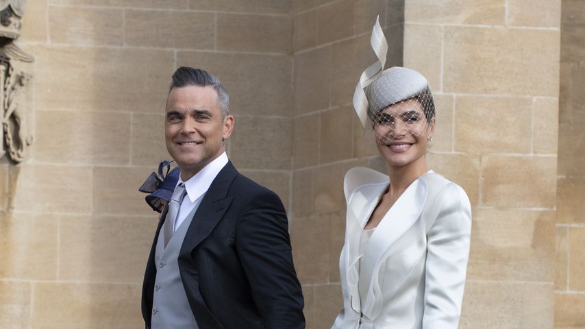 Robbie Williams und Ayda Field 2018 in Windsor