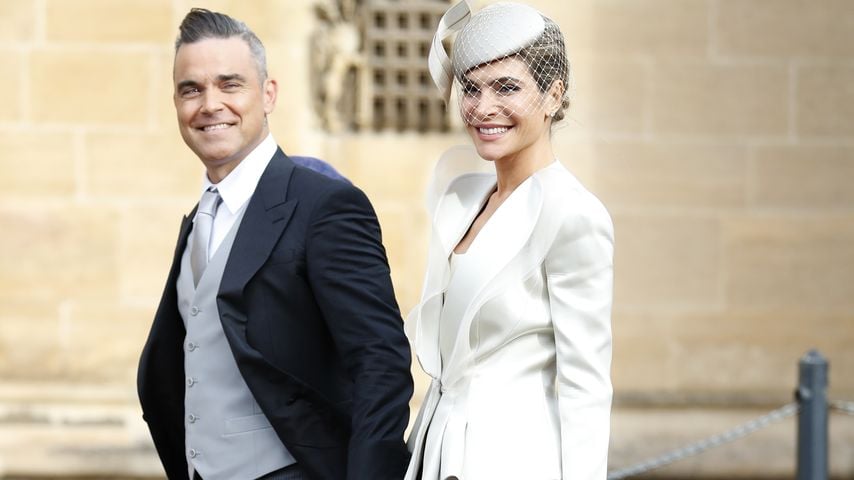 Robbie Williams und Ayda Field, Oktober 2018