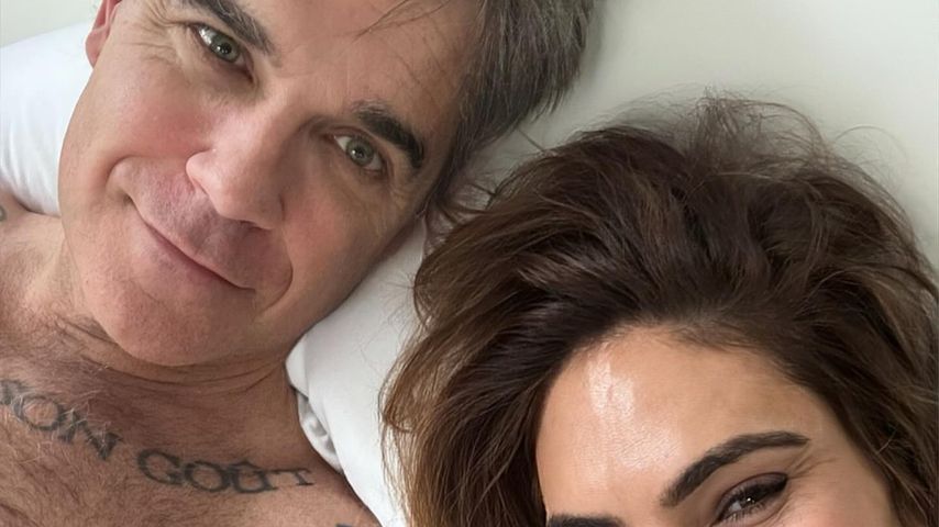 Robbie Williams und Ayda Field, März 2025