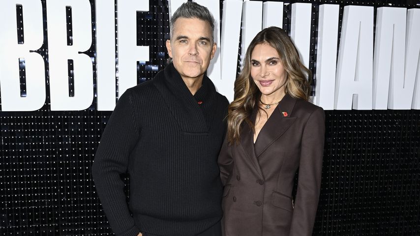 Robbie Williams und Ayda Field im November 2023 in London