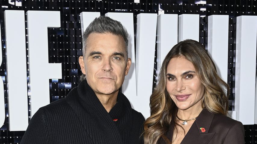 Robbie Williams, Musiker, mit seiner Frau Ayda Field