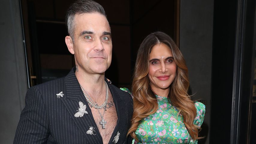 Robbie Williams und Ayda Field im Juli 2019