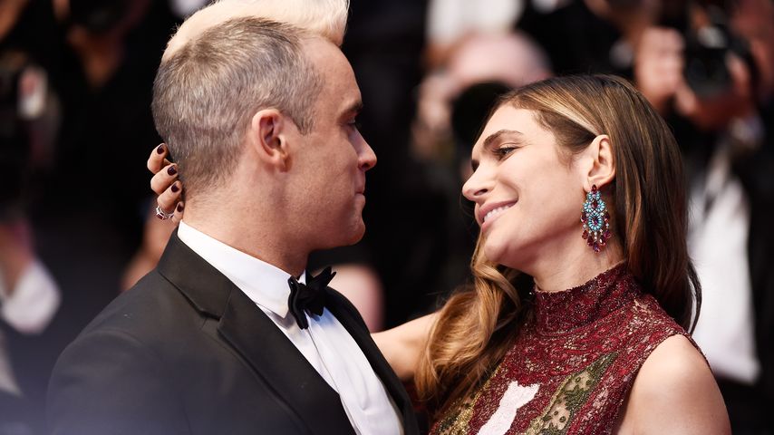 Robbie Williams und Ayda Field im Mai 2015