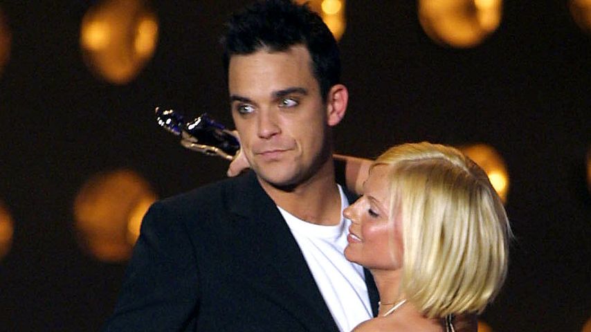 Robbie Williams und Geri Horner, 2001