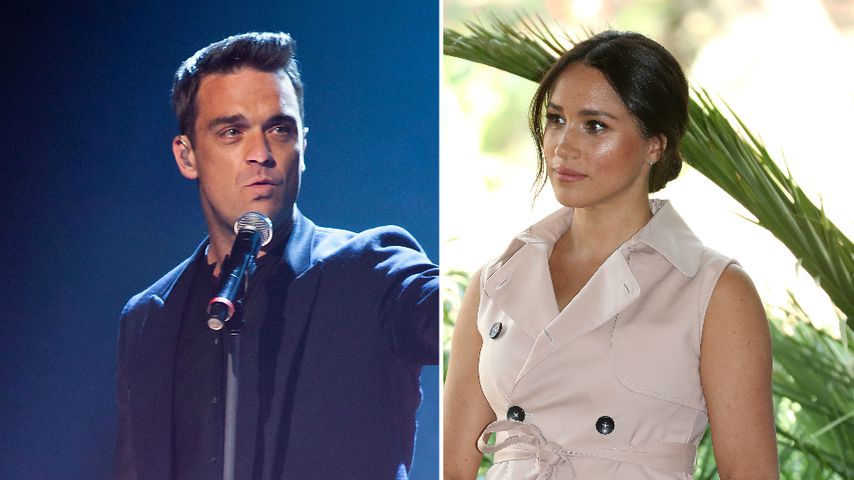 Wirbel nach Interviews: Robbie Williams verteidigt Meghan!