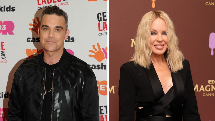 Chance verpasst! Robbie Williams stand auf Kylie Minogue