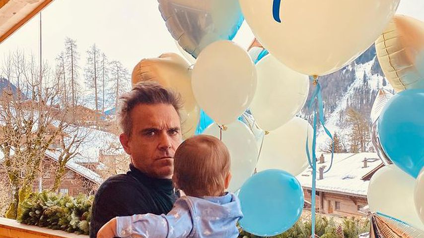 Neues Heim: So cool feiert Robbie Williams' Sohn Geburtstag