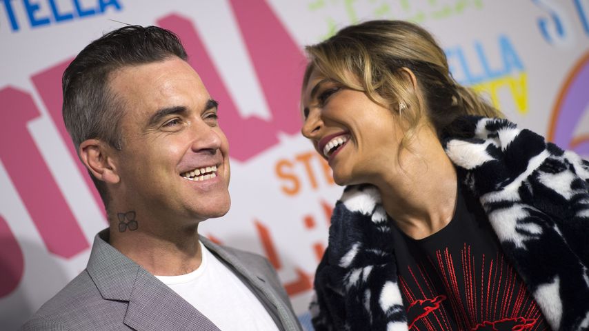 Robbie Williams und seine Frau Ayda Field