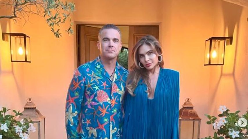 Robbie Williams und seine Frau Ayda im Juli 2022