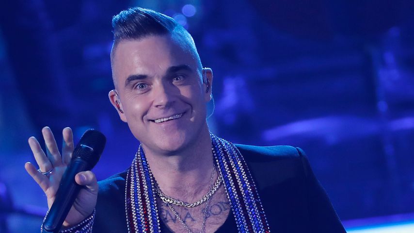 Robbie Williams bei der "Ein Herz für Kinder"-Spendengala