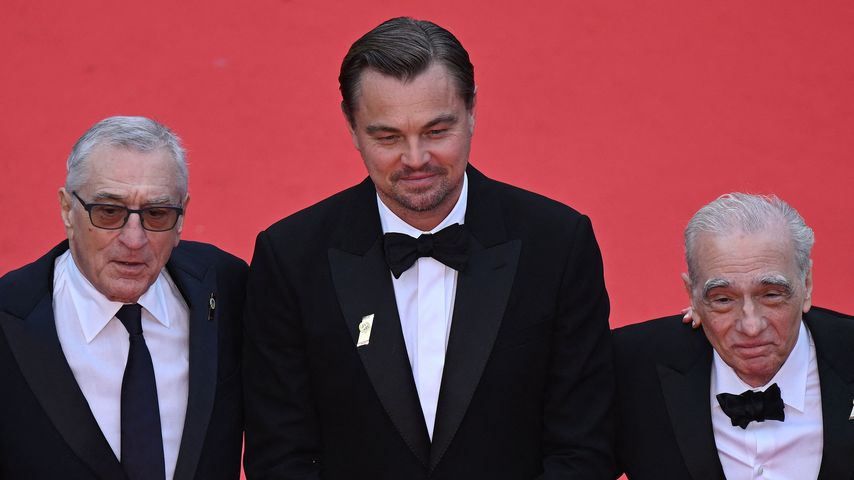 Robert De Niro, Leonardo DiCaprio und Martin Scorsese, Mai 2023