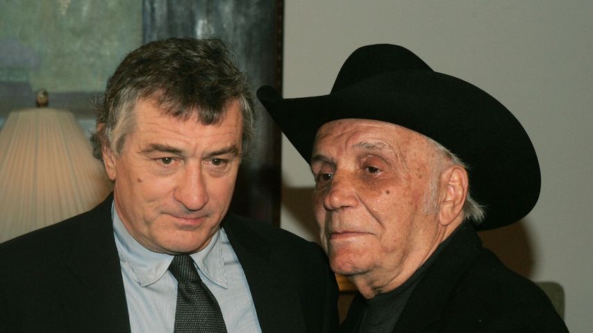Schauspieler Robert De Niro und Boxer Jake LaMotta, 2005