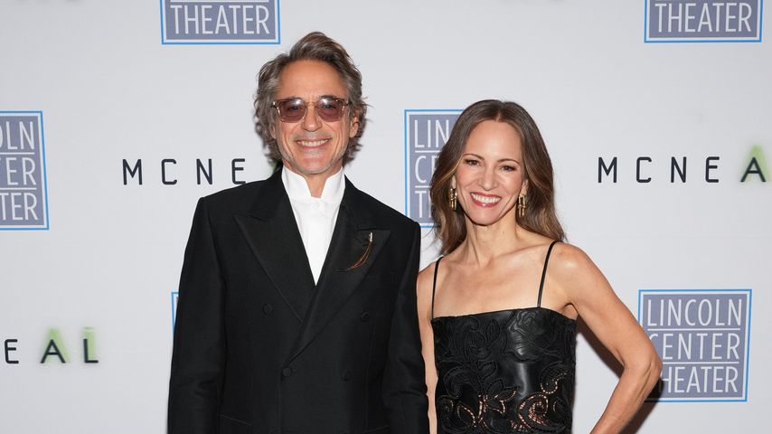 Robert Downey Jr. und Susan Downey bei der Eröffnung von "McNeal" im Lincoln Center Theater