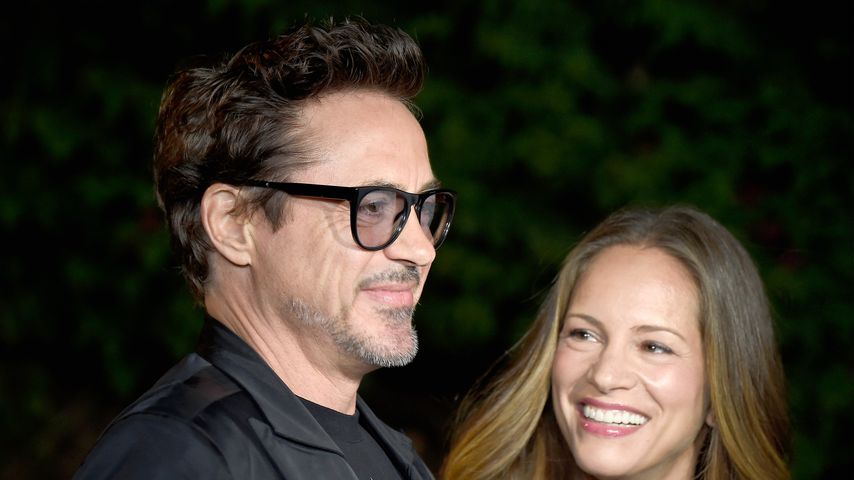 Robert Downey Junior mit seiner Frau Susan Downey