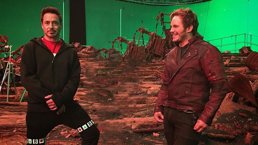 Robert Downey Junior und Chris Pratt