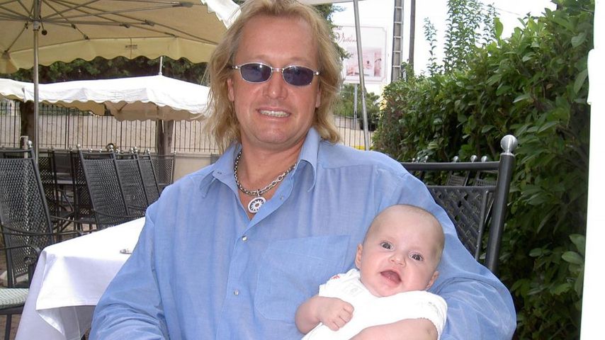 Robert Geiss und seine Tochter Davina