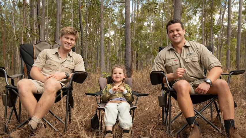 Robert Irwin, Grace Warrior Powell Irwin und Chandler Powell, 2024