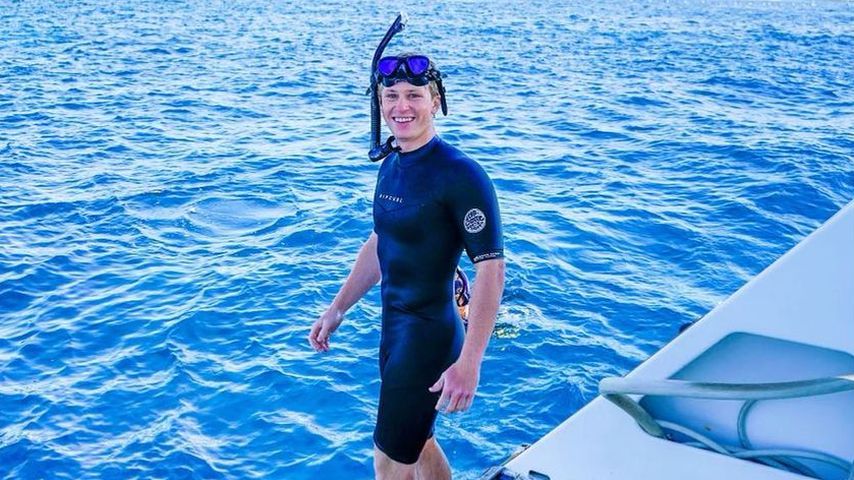 Nach Rochen-Tod des Vaters: Robert Irwin schwimmt mit ihnen!